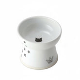 Necoichi tazon-elevado en ceramica para mayor comodidad al comer