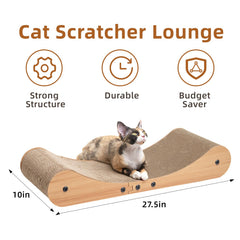 Nekosan diseño curvo ofrece soporte de cuello cómodo para gatos