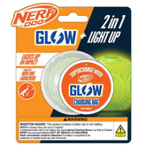 Bola Nerf LED Relámpago de 2,5 pulgadas para juego nocturno