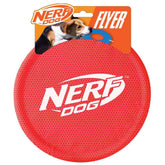 Nerf Dog Nylon Flyer, disco volador de 9 pulgadas, ideal para juego al aire libre.
