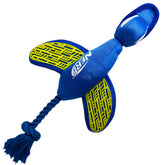 Nerf Dog nylon patito lanzador azul-verde, gran visibilidad para juegos al aire libre.
