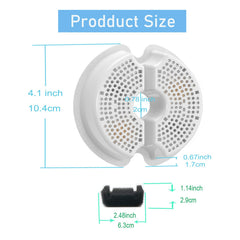 NeucomBBT filtro para iPettie, agua más suave para beber