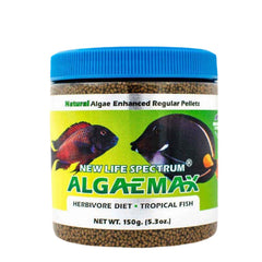 New Life Spectrum Algaemax envase de pellets para acuario con nutrición equilibrada