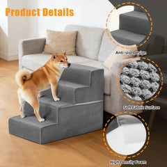 NEWBULIG Escaleras para Perro 2 Pasos, ideal para subir a la cama.