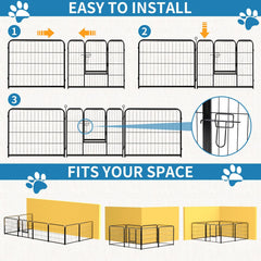 NEWBULIG paneles plegables, uso interior-exterior, montaje sencillo para mayor comodidad.