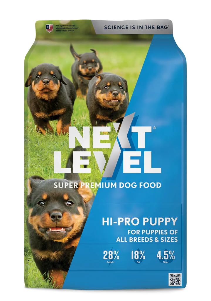 Next Level HI-PRO Puppy: bolsa de 4 libras para almacenamiento cómodo