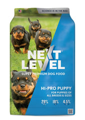 Next Level HI-PRO Puppy: bolsa de 4 libras para almacenamiento cómodo