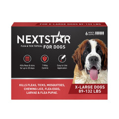 NEXTSTAR protege a tu perro con aplicación tópica de 30 días.