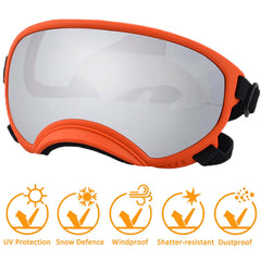 Gafas NICERINC PET con correa ajustable para un ajuste seguro.