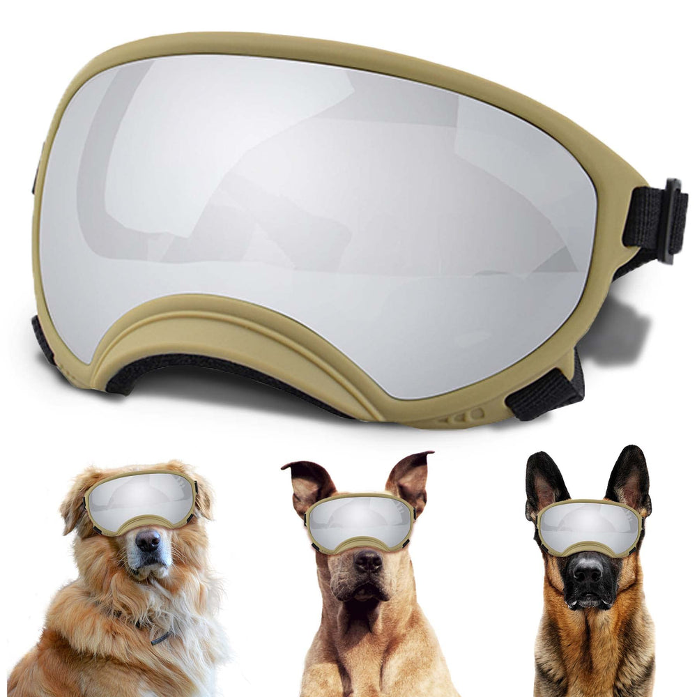 Gafas NICERINC PET para perro grande con ajuste ajustable para comodidad diaria.