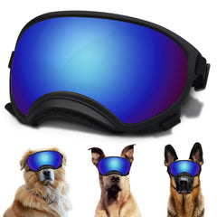 Gafas NICERINC PET para perro grande con ajuste seguro y protección UV.