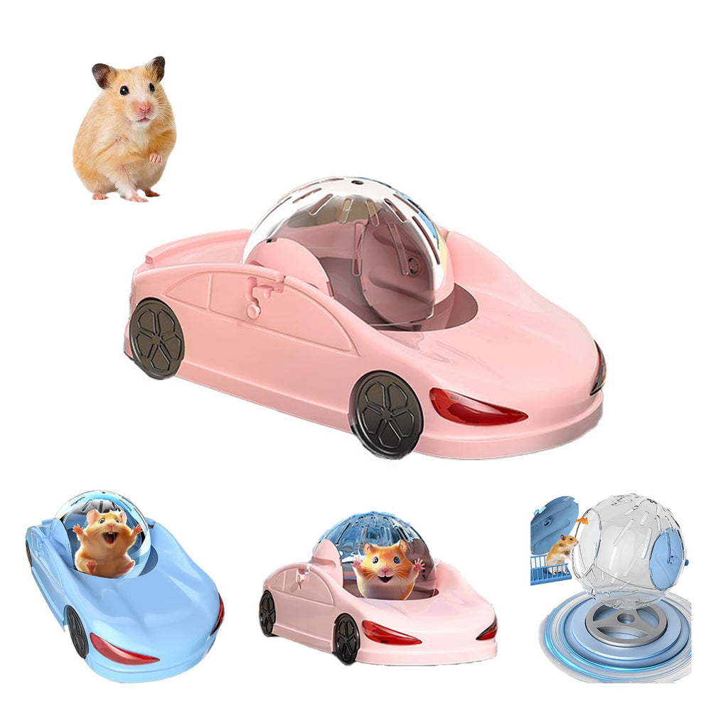 Nicerice Hamster Car con bola transparente desmontable para entretenimiento seguro