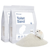 Niteangel arena hamster-baño suave facilita el aseo diario del pelaje