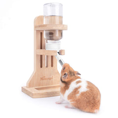 Botella de agua Niteangel con soporte para hamster, facilita la hidratación diaria en la jaula.
