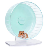 Niteangel rueda de ejercicio silenciosa de 11 pulgadas para hámster, ideal para noches tranquilas.