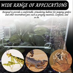Niuohoy accesorios para hábitats de insectos y arañas