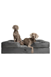 NOAH & PAW cama gigante XXL con espuma de memoria y gel fresco para soporte óptimo