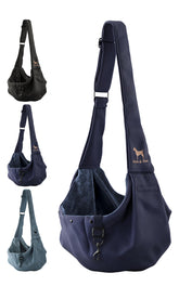 Noah & Paw sling para perro pequeño de 5-18 lb, ideal para paseos cortos.