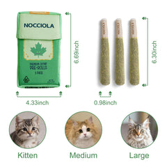 Mordedor suave Nocciola para gatitos, ayuda a la dentición moderadamente