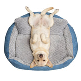 Cama NOFKYNOXA para perro grande con refuerzos 4 lados para mayor soporte.