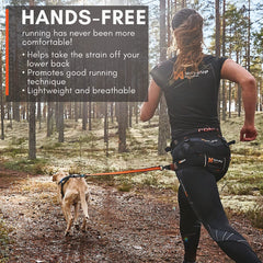 Non-stop dogwear cinturon ultraligero 280g para carreras sin peso