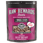 Northwest Naturals corazon-res liofilizado, trozos pequeños para entrenamiento.