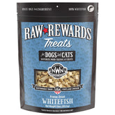 Northwest Naturals Rewards, paquete abierto: snack natural para perros y gatos.