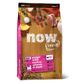 Now Fresh comida seca sin granos para gatos con pavo, salmón y pato, bolsa de 3 lb