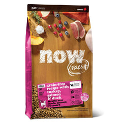 Now Fresh: bolsa de 8 libras frente al empaque, pienso sin granos para gatos adultos
