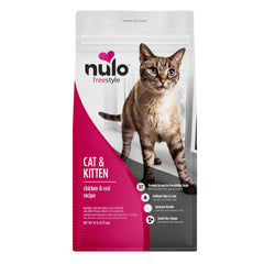 Nulo Freestyle croquetas de pollo y bacalao para gatos activos