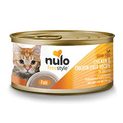 Textura suave de Nulo Freestyle Pate para gatitos