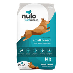 Nulo Frontrunner frente de la bolsa de 5 lb, ideal para perros pequeños.
