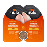 Nulo Split Cup paté suave de pavo y pollo para gatos, textura sedosa