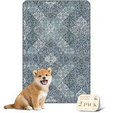 Almohadilla lavable para perros de nunubaby, color azul, uso diario.