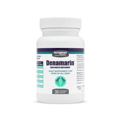 Nutramax Denamarin para perros, botella, apoya la función hepática y la desintoxicación diaria