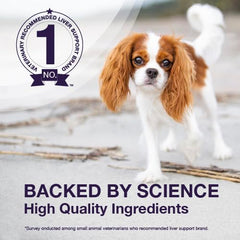 Nutramax Denamarin, envase abierto para perros, muestra la presentación del producto