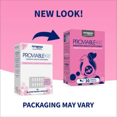 Nutramax Proviable cápsulas espolvoreables para añadir al alimento y apoyar la salud digestiva.