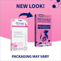 Nutramax Proviable: cápsulas probióticas para espolvorear sobre comida y equilibrar la flora intestinal.