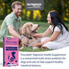Nutramax Proviable: kit de diarrea para mascotas que facilita restablecer el balance intestinal.