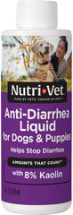 Nutri-Vet Antidiarrea: botella de 4 oz lista para uso rápido en perros