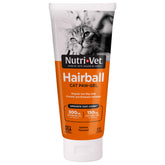 Nutri-Vet Hairball Paw Gel aplicado en patas para facilitar la ingestión
