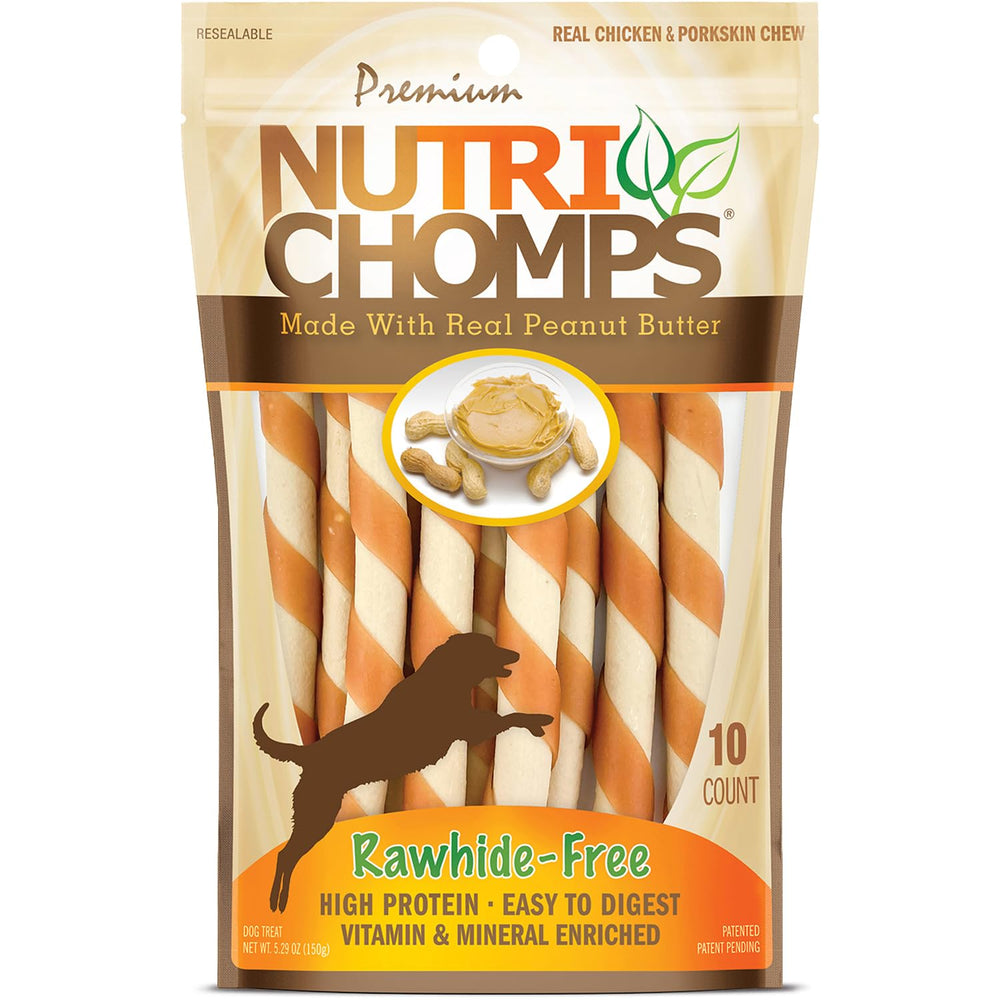NutriChomps twists-5-pulgadas: mordisco delicioso y fácil de digerir para perros