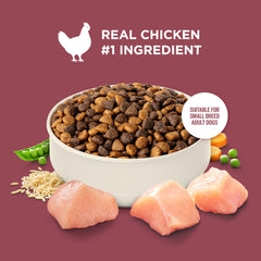 Nutrish Rachael Ray alimento natural con vitaminas y minerales para el día a día.