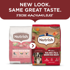 Nutrish Rachael Ray: comida seca para perros adultos con textura crujiente.