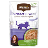Nutrish Purrfect Broths: empaque de 24 porciones para gatos