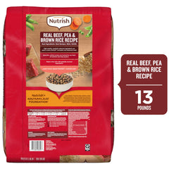Nutrish Rachael Ray: saco de alimento para perros facilita almacenamiento.