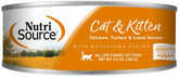 NutriSource gato: lata de 5 onzas con alimento natural para energía diaria