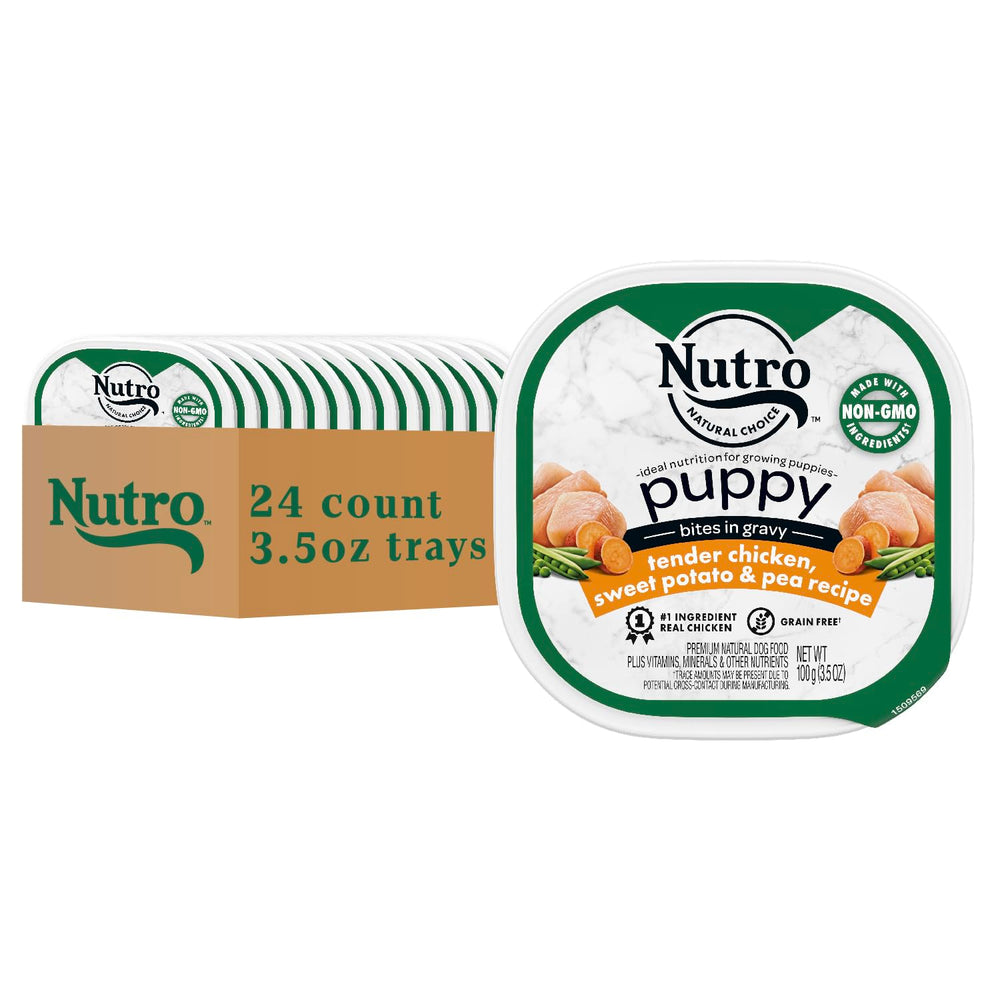 Nutro Bocados para cachorros en salsa con pollo real, ideal para crecimiento