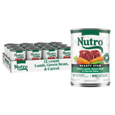 Nutro estofado sustancioso en lata con cordero para perros.