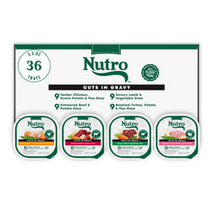 Nutro Natural Choice Cuts In Gravy con pollo tierno: proteína real para energía diaria